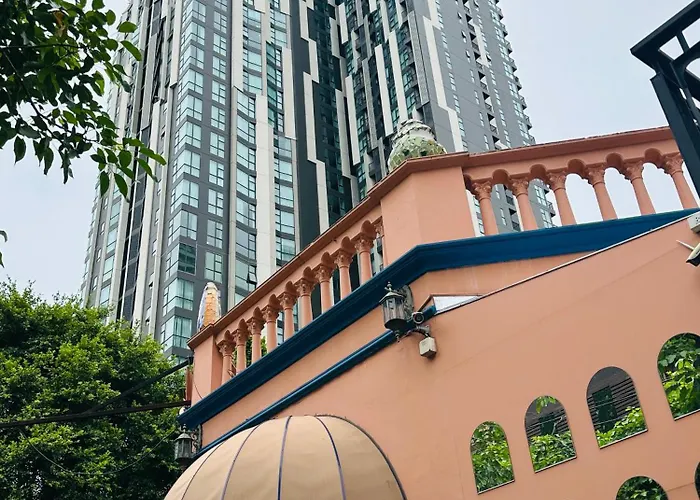 Apartment New Ekamai Thonglor Luxury Near 711, Bts, Mall Bangkok